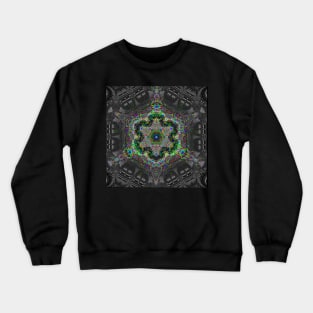 Metatronic Motion - Cybernetic Gamma Plasma Crewneck Sweatshirt